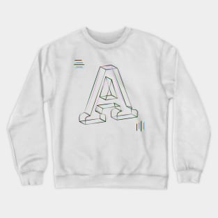 A - cmyk strokes Crewneck Sweatshirt